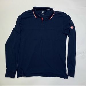 Nike SB long sleeve collared shirt